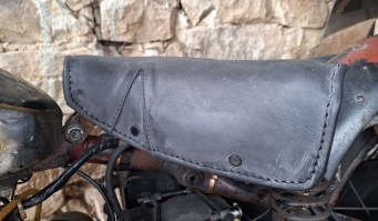 Veteran sedla na  Raleigh MG33